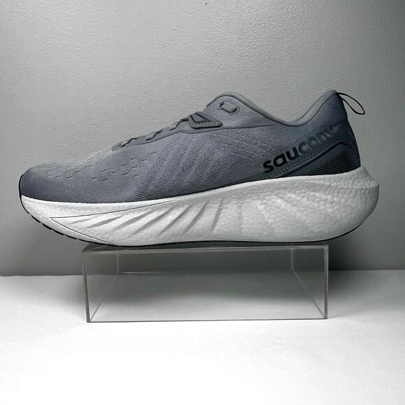 Men's Saucony Triumph 22 Flint/Black Size 10.5 Like New - Picture 2 of 8